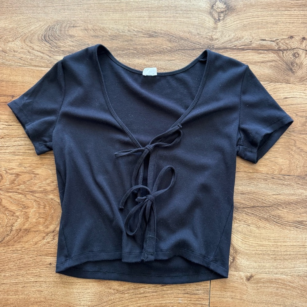 Artizia Wilfred Free Only Tie Front T Shirt